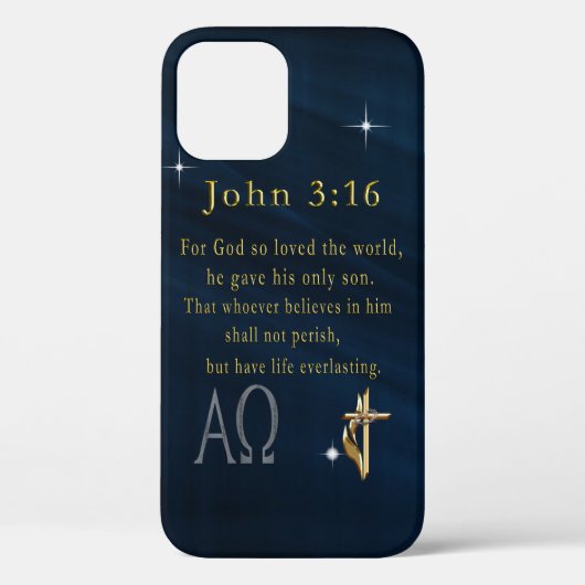 John 3:16 Case-Mate iPhone case (Achterkant)