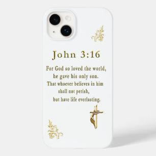 John 3:16 Case-Mate iPhone 14 plus hoesje