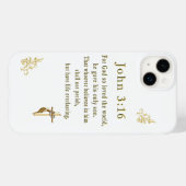 John 3:16 Case-Mate iPhone case (Achterkant (horizontaal))