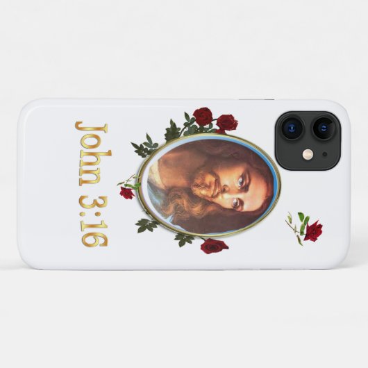 John 3:16 Case-Mate iPhone case (Achterkant (horizontaal))