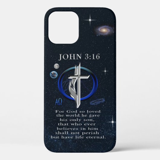 John 3:16 Case-Mate iPhone case (Achterkant)