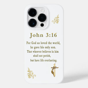 John 3:16 Case-Mate iPhone 14 pro hoesje