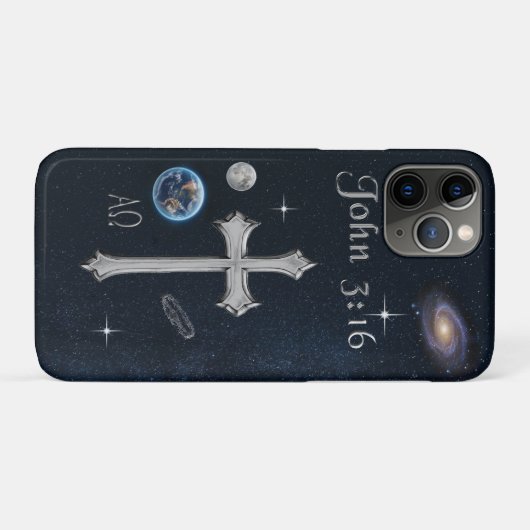 John 3:16 Case-Mate iPhone case (Achterkant (horizontaal))