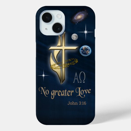 John 3:16 Case-Mate iPhone case (Achterkant)