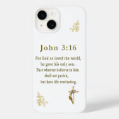 John 3:16 Case-Mate iPhone case (Achterkant)