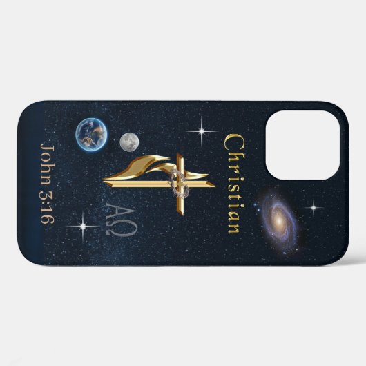 JOhn 3:16 Case-Mate iPhone Case (Achterkant (horizontaal))