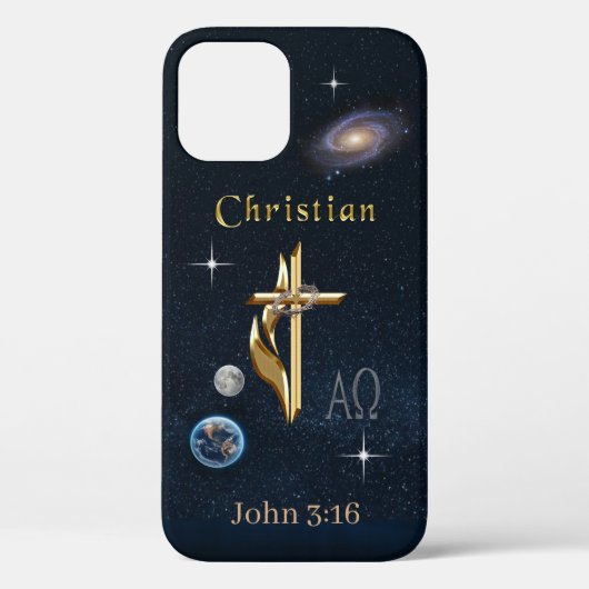 JOhn 3:16 Case-Mate iPhone Case (Achterkant)