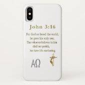 John 3:16 Case-Mate iPhone case (Achterkant)