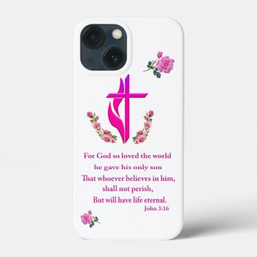 John 3:16 Case-Mate iPhone case (Achterkant)