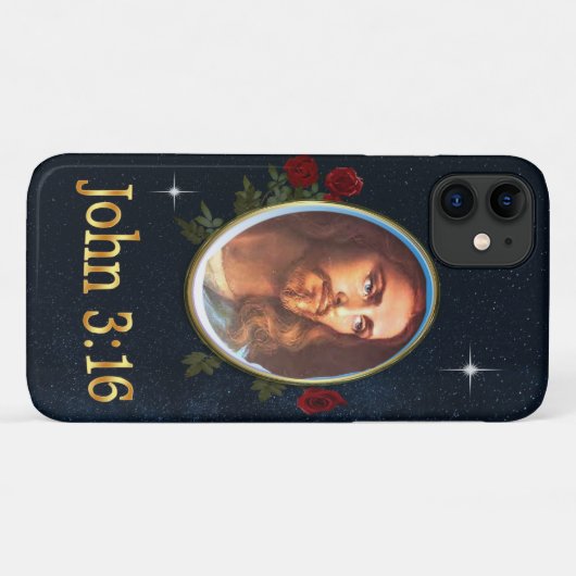 John 3:16 Case-Mate iPhone case (Achterkant (horizontaal))