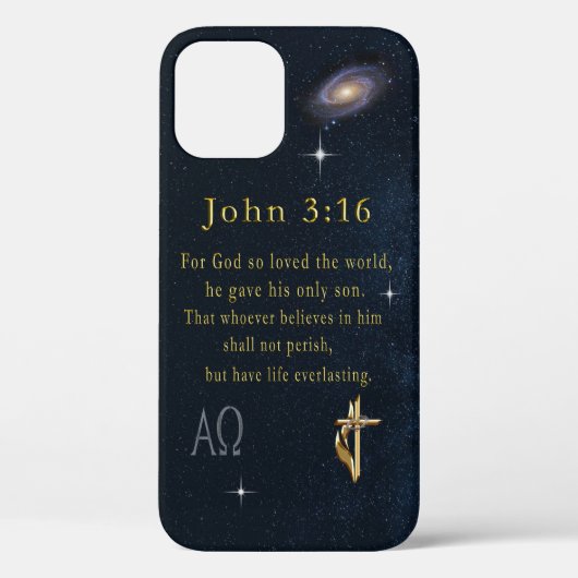 John 3:16 Case-Mate iPhone case (Achterkant)