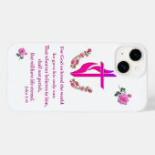 John 3:16 Case-Mate iPhone case (Achterkant (horizontaal))