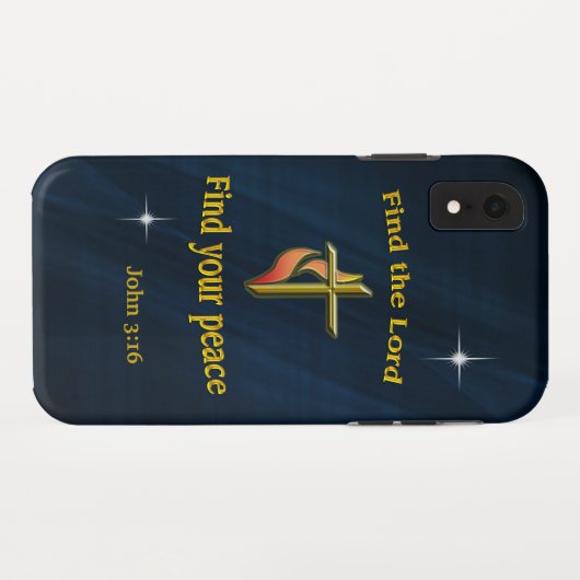 John 3:16 Case-Mate iPhone case (Achterkant (horizontaal))
