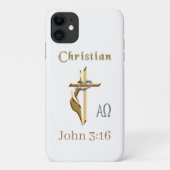 JOhn 3:16 Case-Mate iPhone Case (Achterkant)