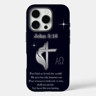 John 3:16 iPhone 16 pro hoesje