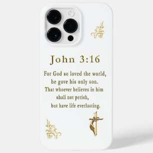 John 3:16 Case-Mate iPhone 14 pro max hoesje