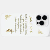 John 3:16 Case-Mate iPhone case (Achterkant (horizontaal))