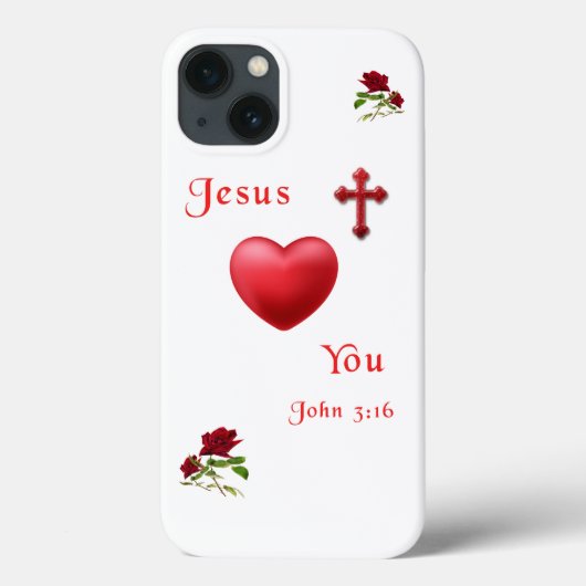 John 3:16 Case-Mate iPhone case (Achterkant)