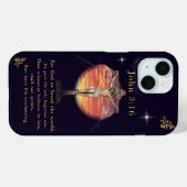 John 3:16 Case-Mate iPhone case (Achterkant (horizontaal))