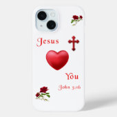 John 3:16 Case-Mate iPhone case (Achterkant)