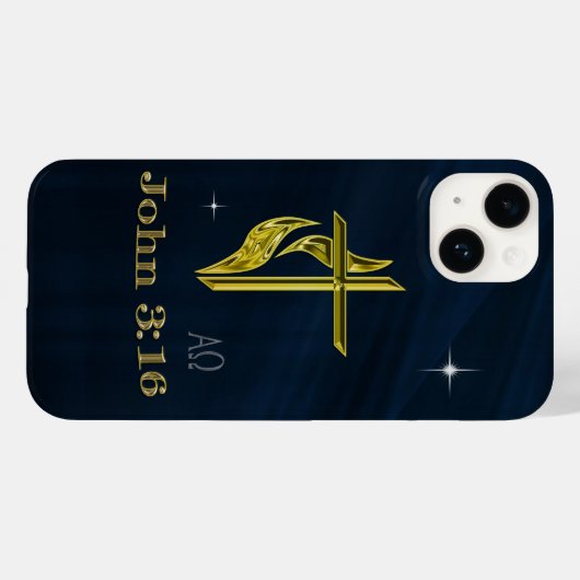 John 3:16 Case-Mate iPhone case (Achterkant (horizontaal))