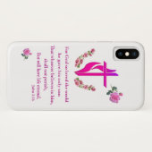 John 3:16 Case-Mate iPhone case (Achterkant (horizontaal))
