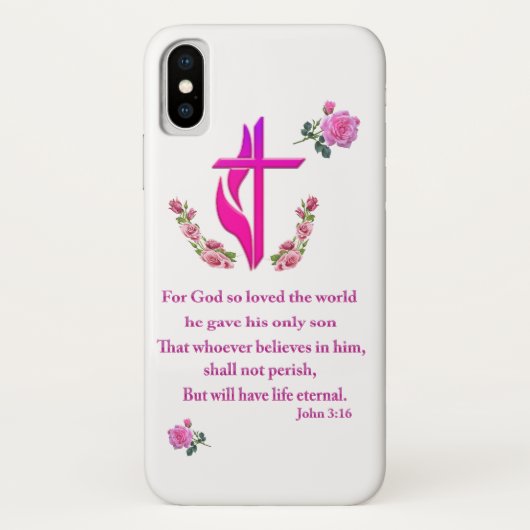 John 3:16 Case-Mate iPhone case (Achterkant)