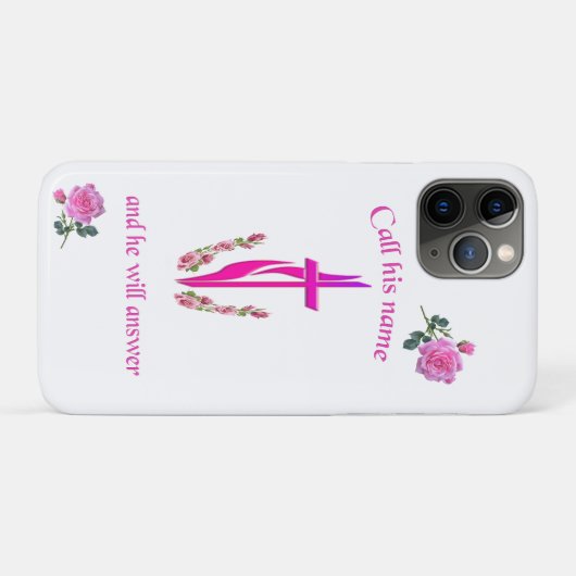 John 3:16 Case-Mate iPhone case (Achterkant (horizontaal))