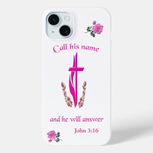 John 3:16 Case-Mate iPhone case (Achterkant)
