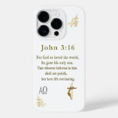 John 3:16 Case-Mate iPhone case (Achterkant)