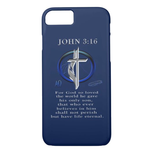 John 3:16 Case-Mate iPhone case (Achterkant)