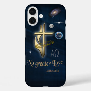 John 3:16 iPhone 16 plus hoesje
