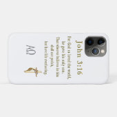 John 3:16 Case-Mate iPhone case (Achterkant (horizontaal))