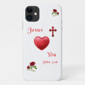John 3:16 Case-Mate iPhone case (Achterkant)