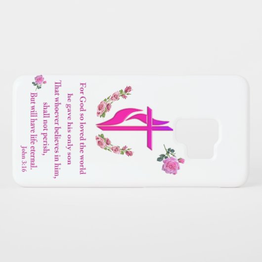 John 3:16 Case-Mate samsung galaxy hoesje (Achterkant (horizontaal))