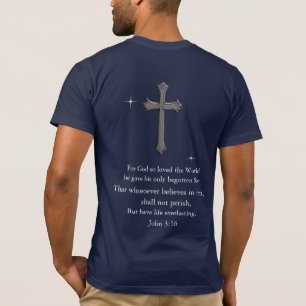 John 3:16 christelijk t-shirt