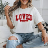 John 3:16 Christelijk Valentijns T-shirt