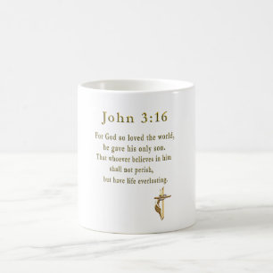 John 3:16 Christelijke koffie-mok Koffiemok
