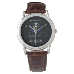 John 3:16 christen horloge
