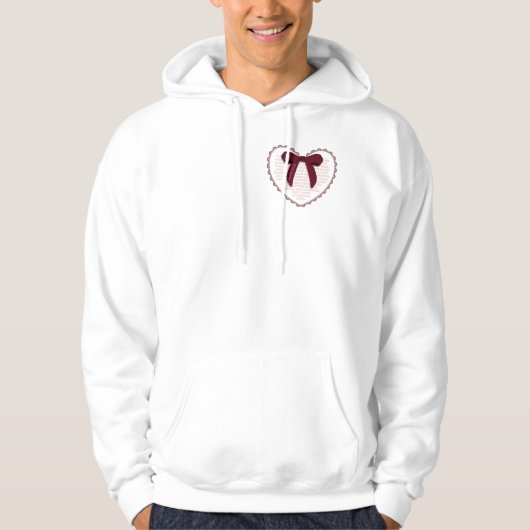 John 3:16 - Christian Valentine Hoodie (Voorkant)