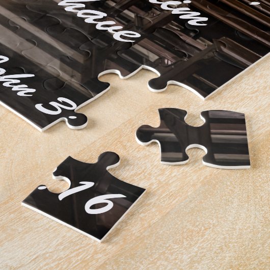 John 3:16 citaat. legpuzzel (Zijkant)