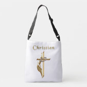 JOhn 3:16 Crossbody Tas (Achterkant)