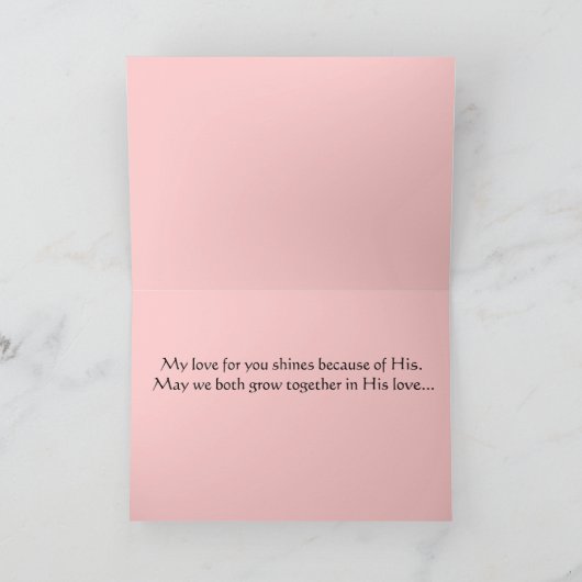 John 3:16 Dat is een soort liefde Feestdagen Kaart (Binnen)