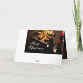 John 3:16 de God van de Manuscript van de Manuscri Feestdagen Kaart (Achterkant)