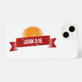 John 3:16 Design  look Case-Mate iPhone Case (Achterkant (horizontaal))