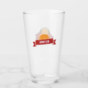 John 3:16 Design look Glas