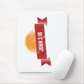 John 3:16 Design look Muismat (Met muis)