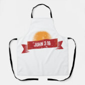 John 3:16 Design  look Schort (Voorkant)