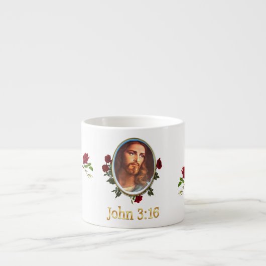 John 3:16 espresso kop (Voorkant)
