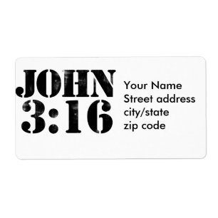 John 3:16 etiket